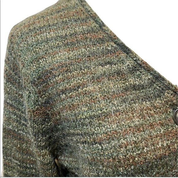 Evan Piccone Green and Brown Cardigan S - Picture 3 of 9